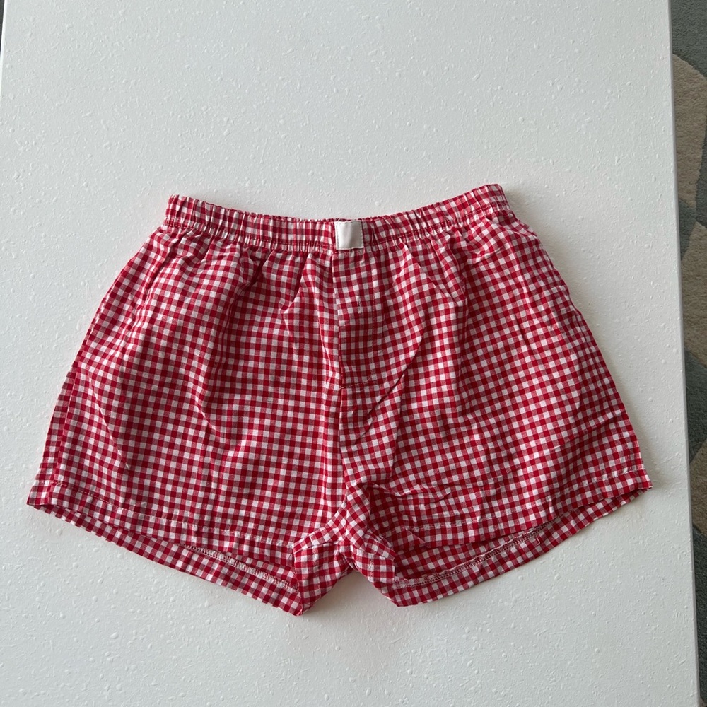 Red Checkered Boxers